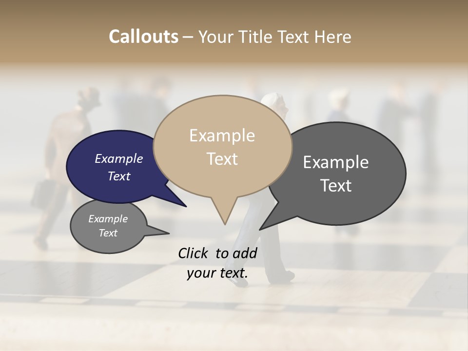 Success Concept Cutthroat PowerPoint Template