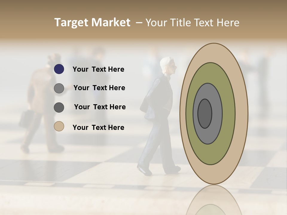 Success Concept Cutthroat PowerPoint Template