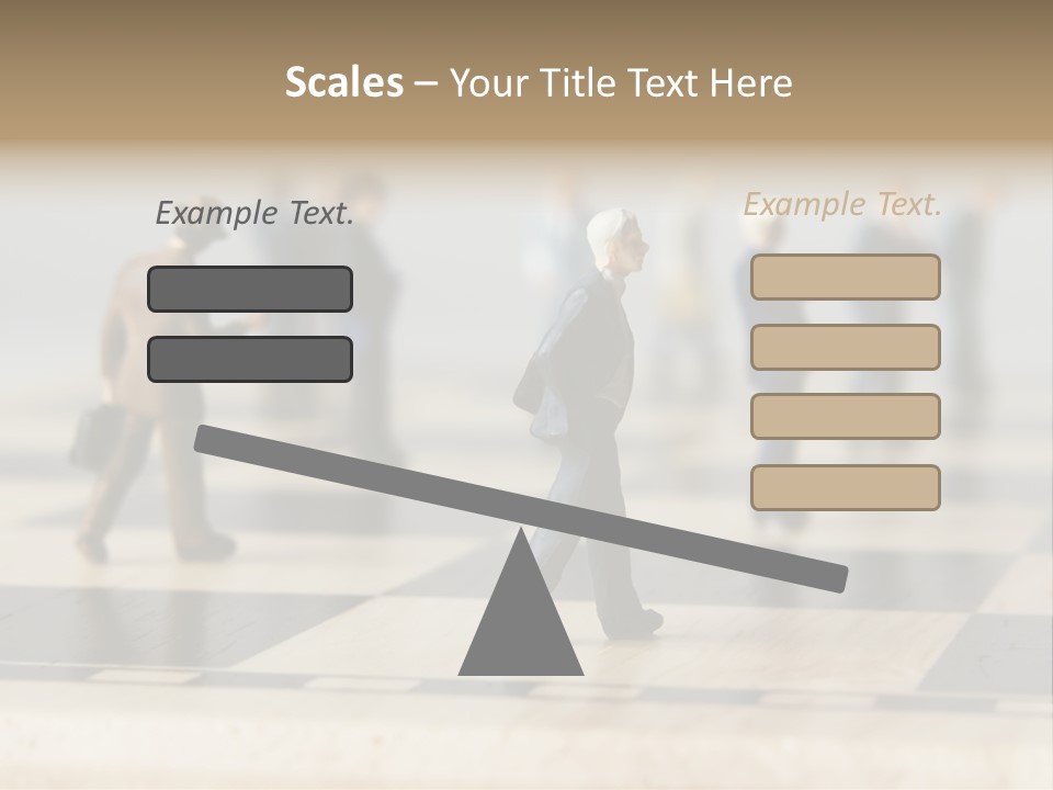 Success Concept Cutthroat PowerPoint Template