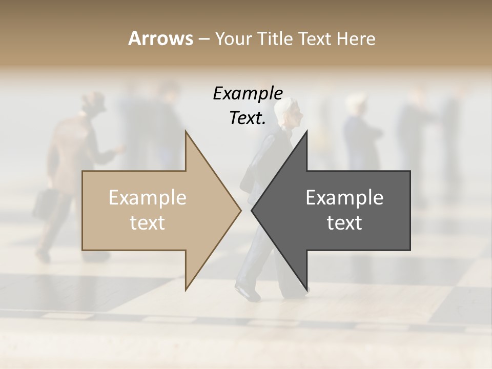 Success Concept Cutthroat PowerPoint Template