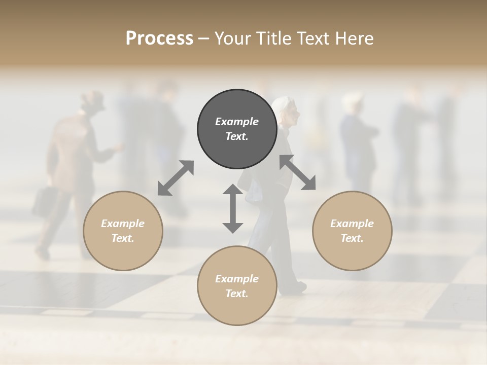 Success Concept Cutthroat PowerPoint Template