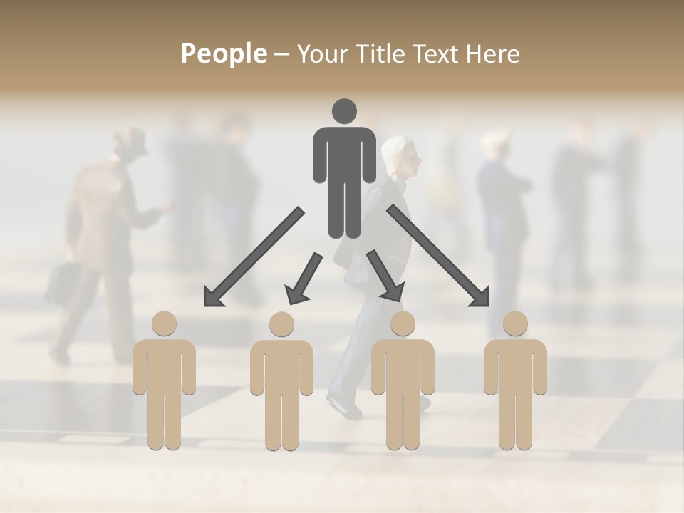 Success Concept Cutthroat PowerPoint Template