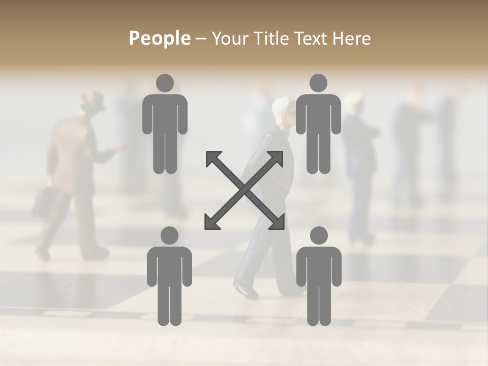 Success Concept Cutthroat PowerPoint Template