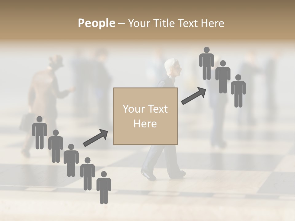 Success Concept Cutthroat PowerPoint Template
