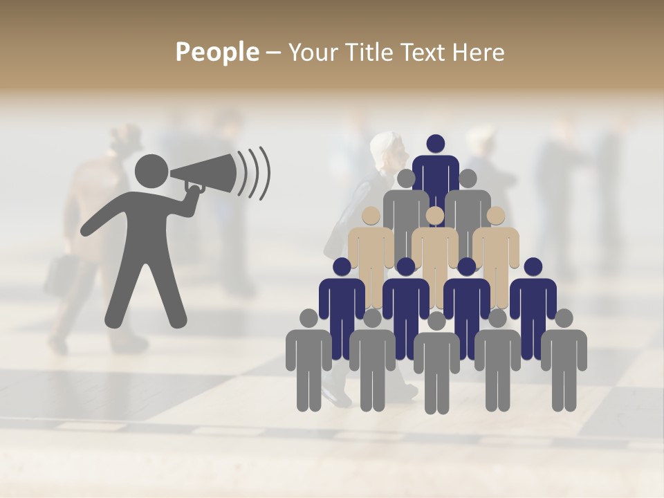 Success Concept Cutthroat PowerPoint Template