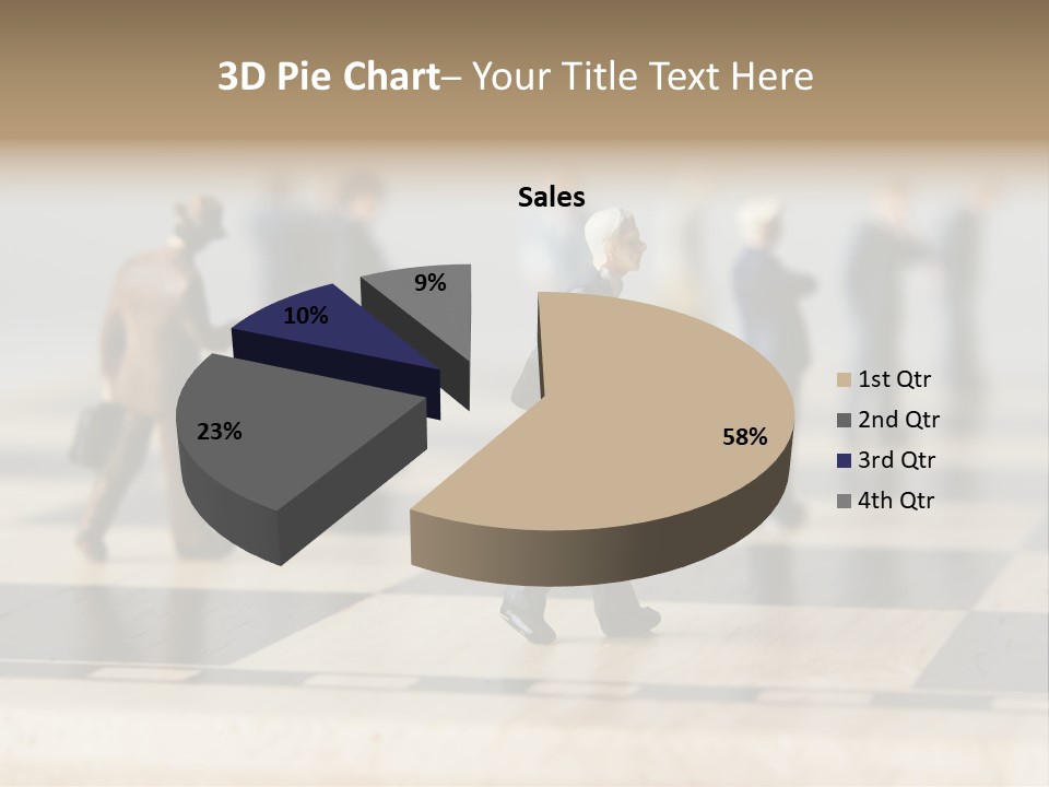 Success Concept Cutthroat PowerPoint Template