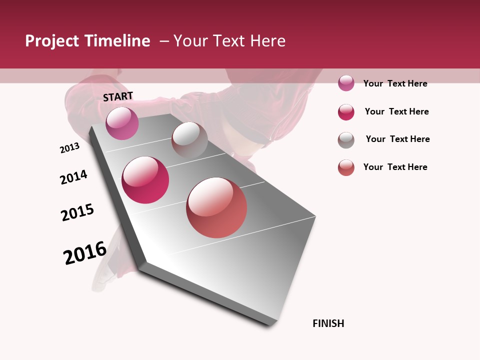 Dancer Movement Elegance PowerPoint Template