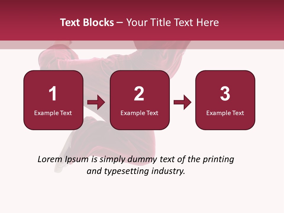 Dancer Movement Elegance PowerPoint Template