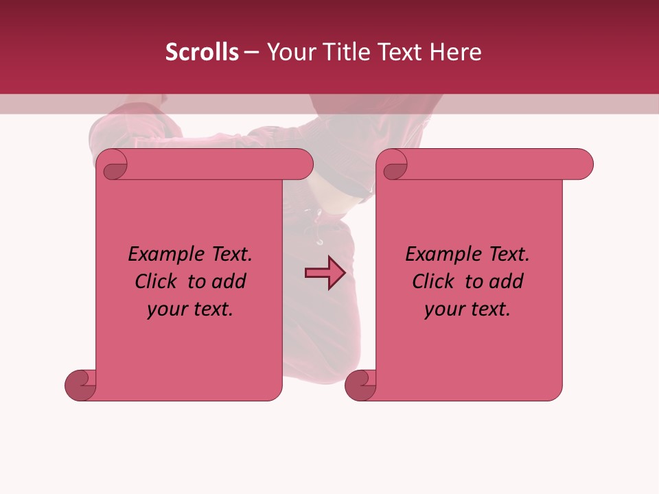 Dancer Movement Elegance PowerPoint Template