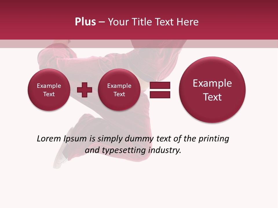 Dancer Movement Elegance PowerPoint Template