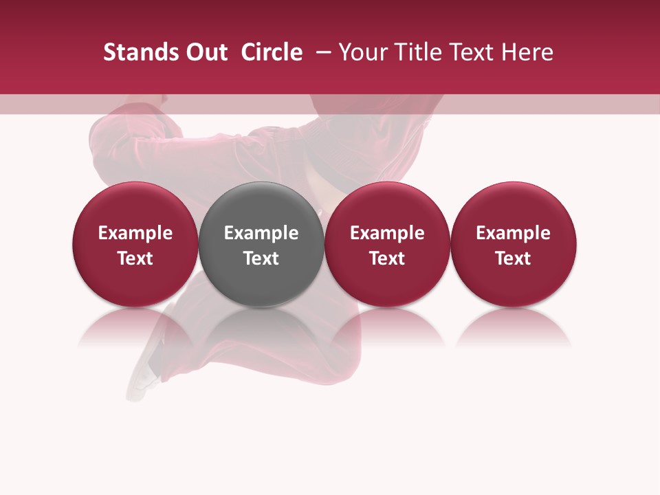 Dancer Movement Elegance PowerPoint Template