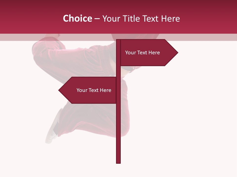 Dancer Movement Elegance PowerPoint Template