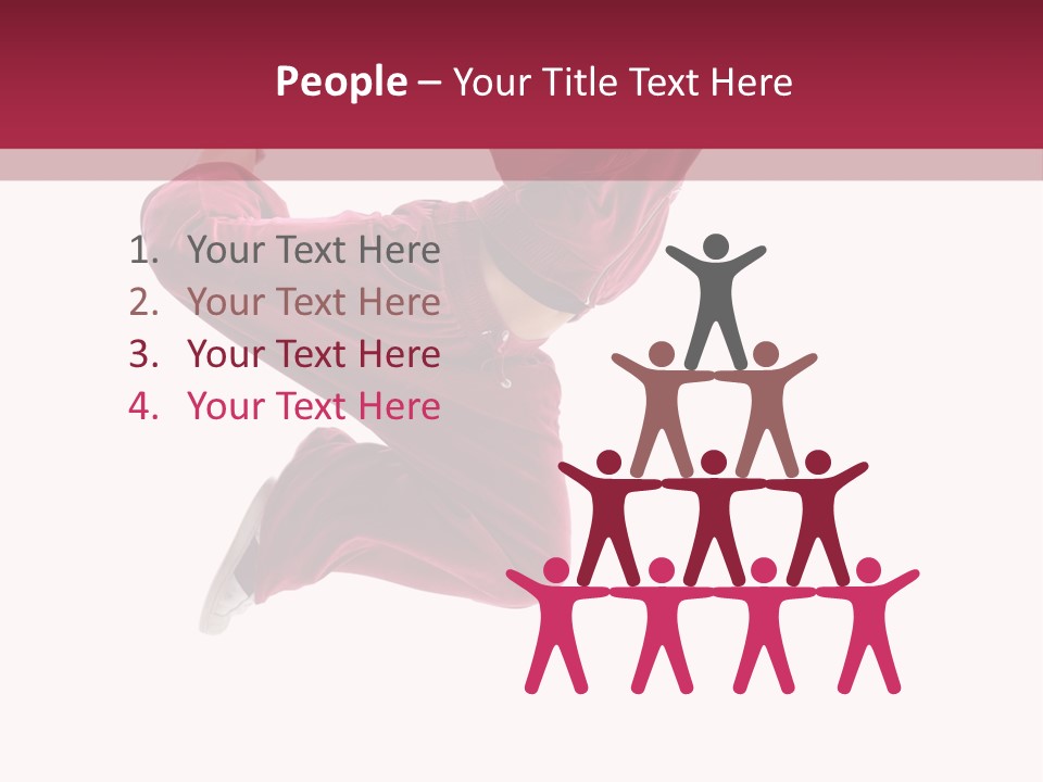 Dancer Movement Elegance PowerPoint Template