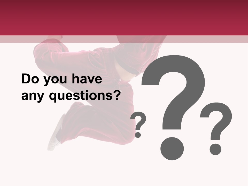 Dancer Movement Elegance PowerPoint Template