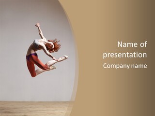 Movement Modern Acrobat PowerPoint Template