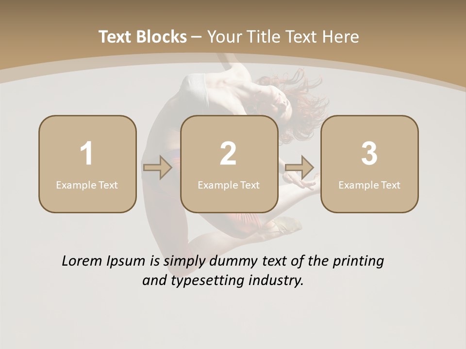 Movement Modern Acrobat PowerPoint Template