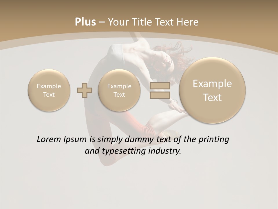 Movement Modern Acrobat PowerPoint Template