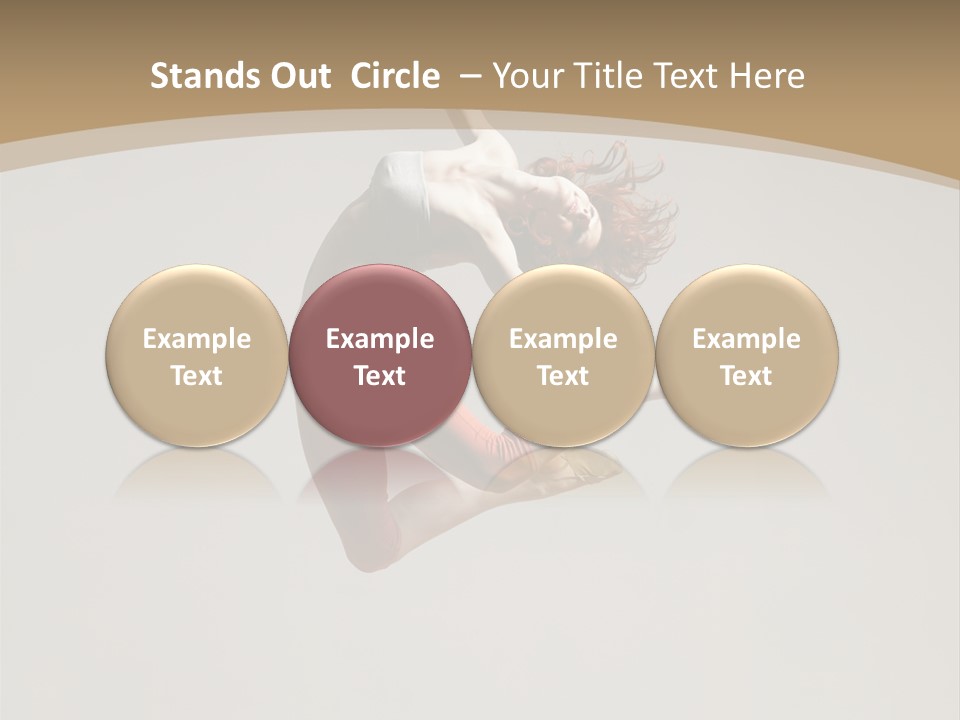 Movement Modern Acrobat PowerPoint Template