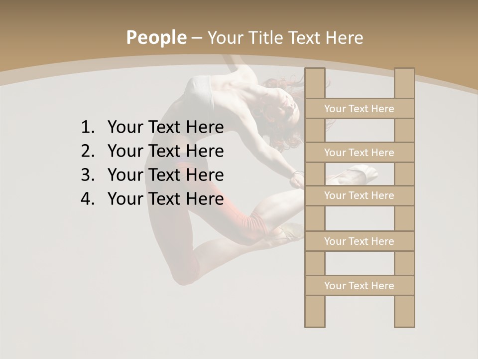 Movement Modern Acrobat PowerPoint Template