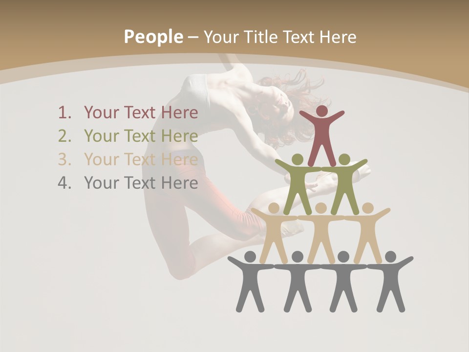 Movement Modern Acrobat PowerPoint Template