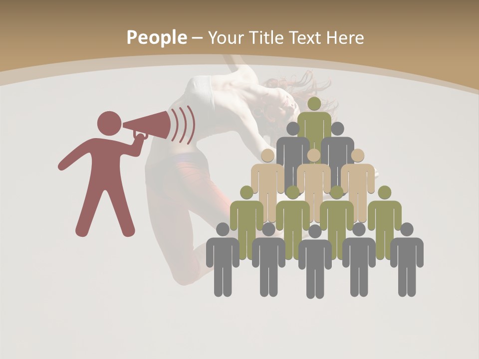 Movement Modern Acrobat PowerPoint Template