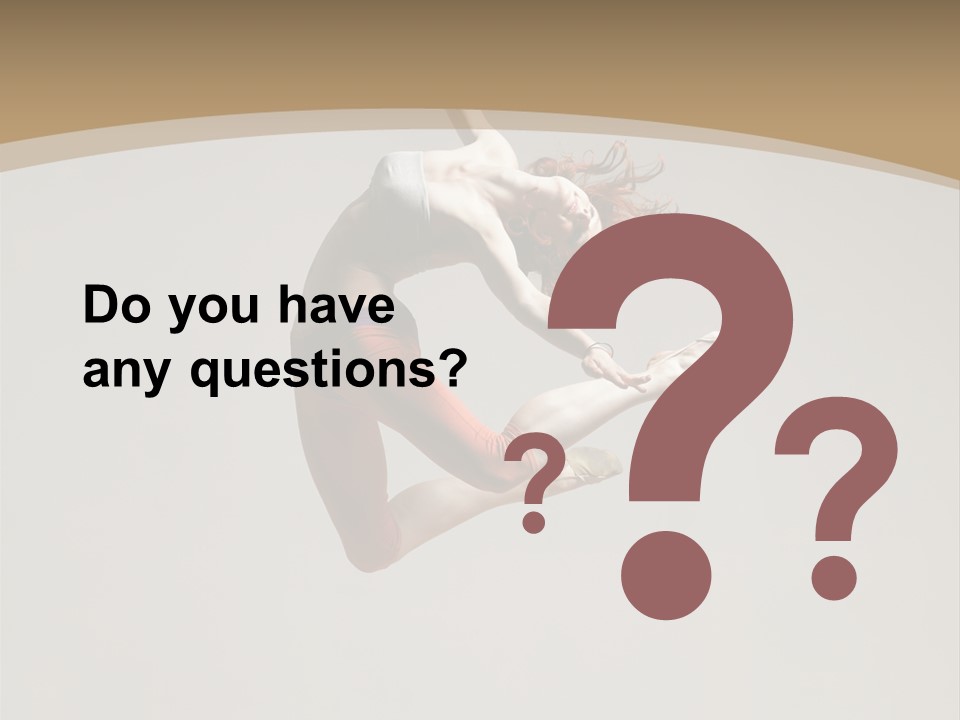 Movement Modern Acrobat PowerPoint Template