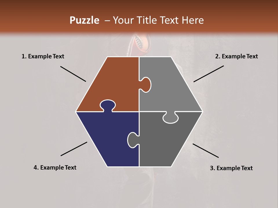 Action Performer Jump PowerPoint Template