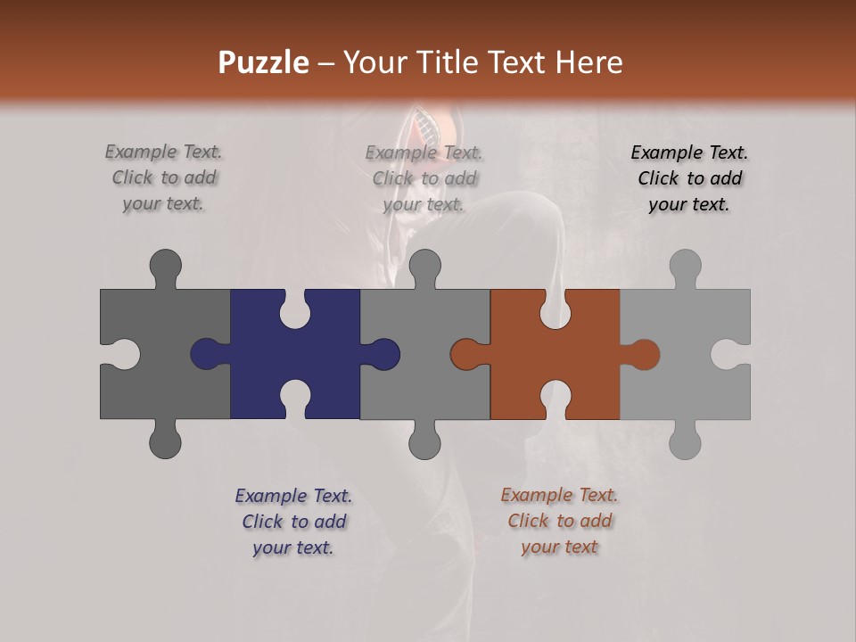 Action Performer Jump PowerPoint Template