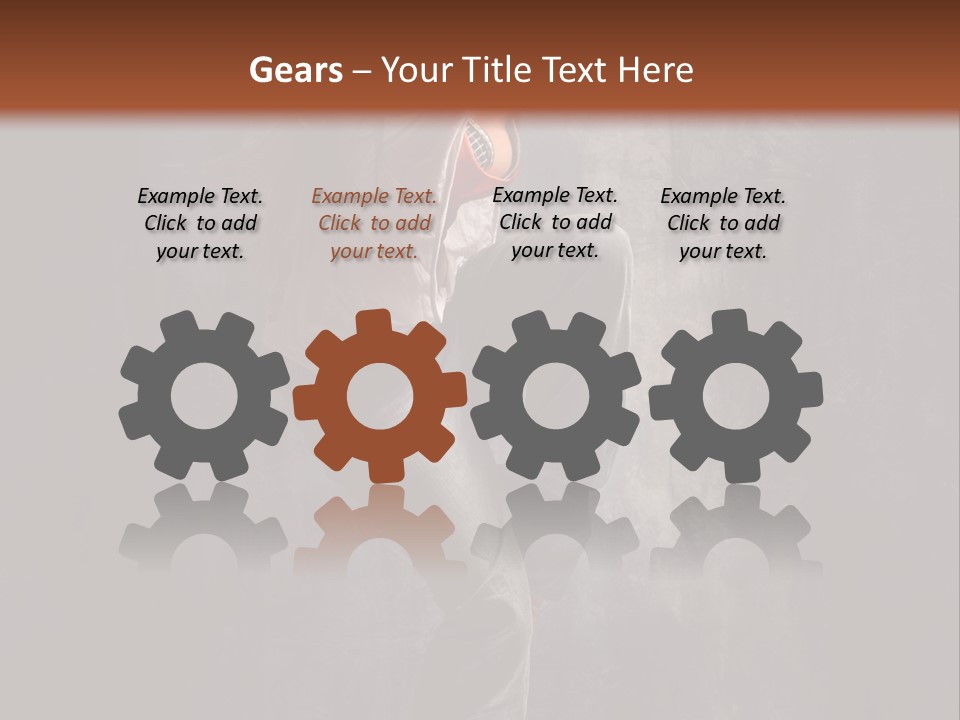 Action Performer Jump PowerPoint Template