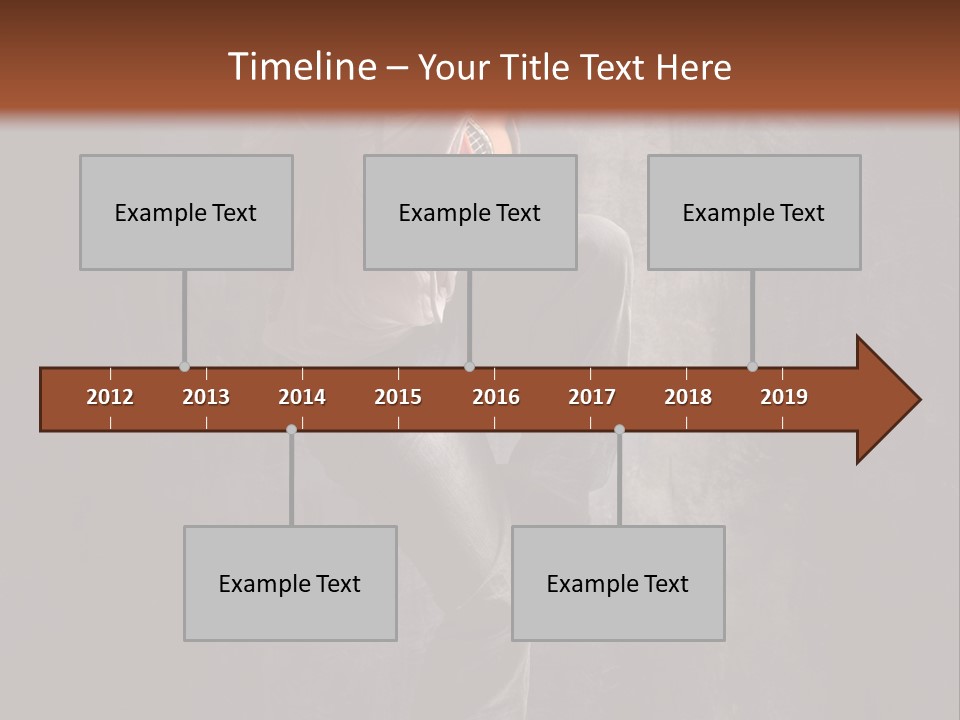 Action Performer Jump PowerPoint Template