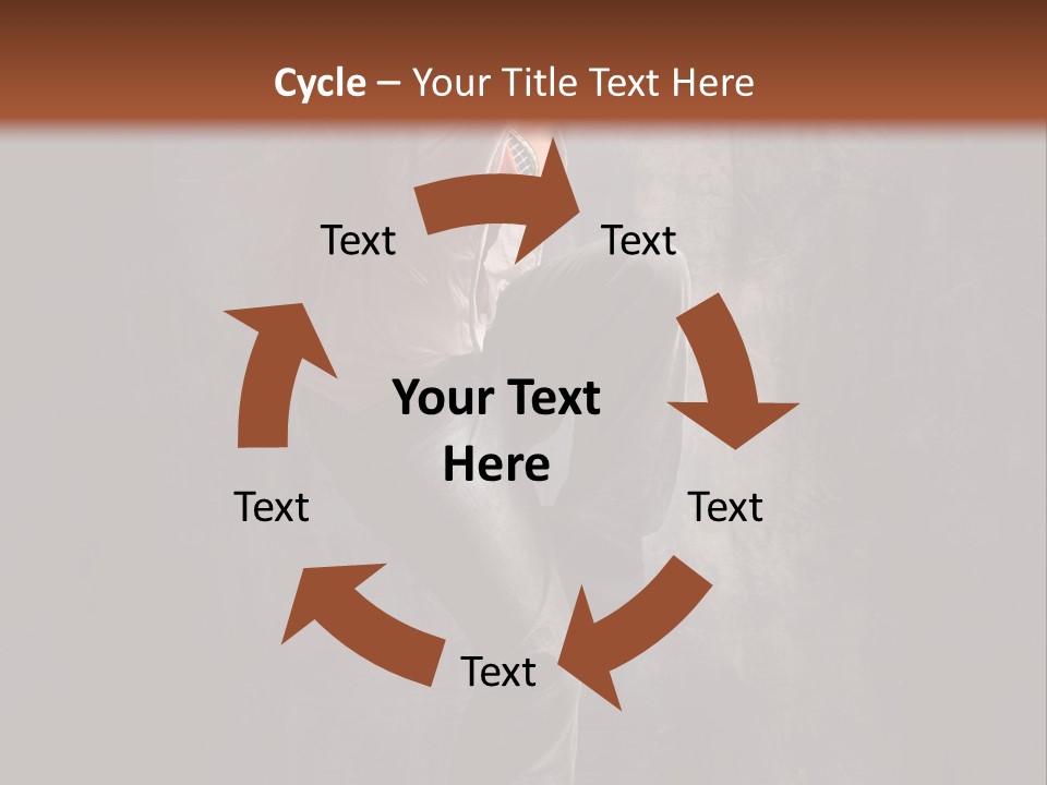 Action Performer Jump PowerPoint Template