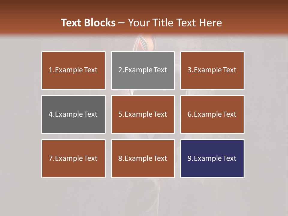 Action Performer Jump PowerPoint Template