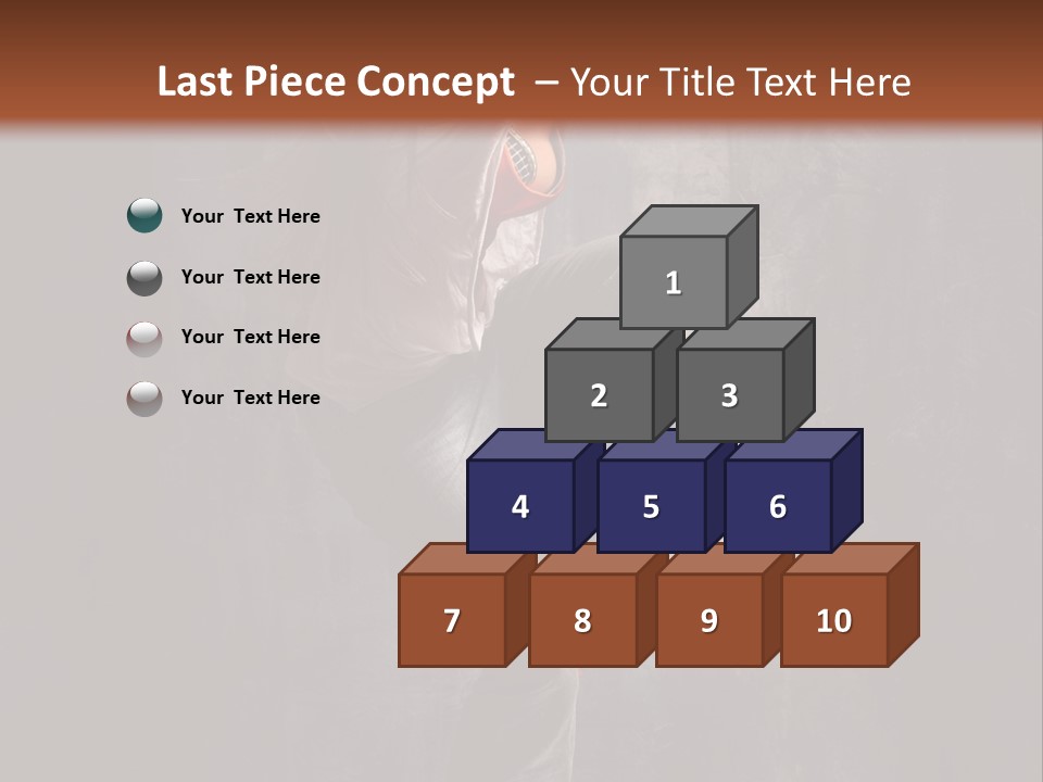 Action Performer Jump PowerPoint Template