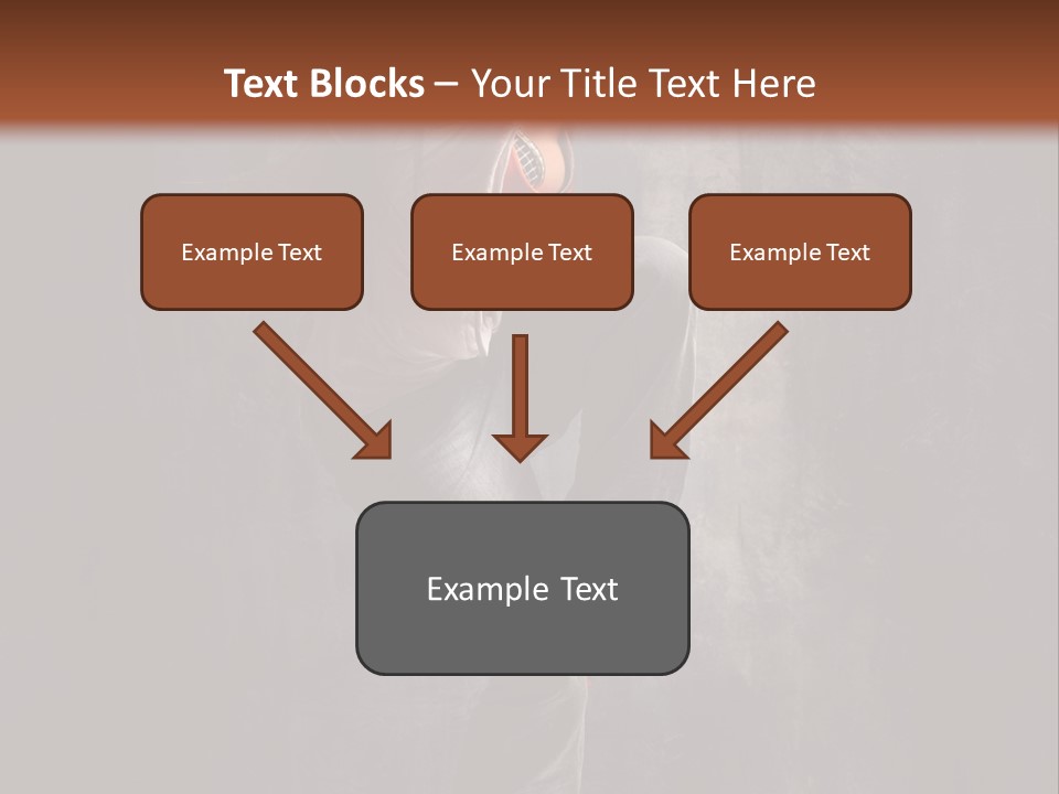 Action Performer Jump PowerPoint Template