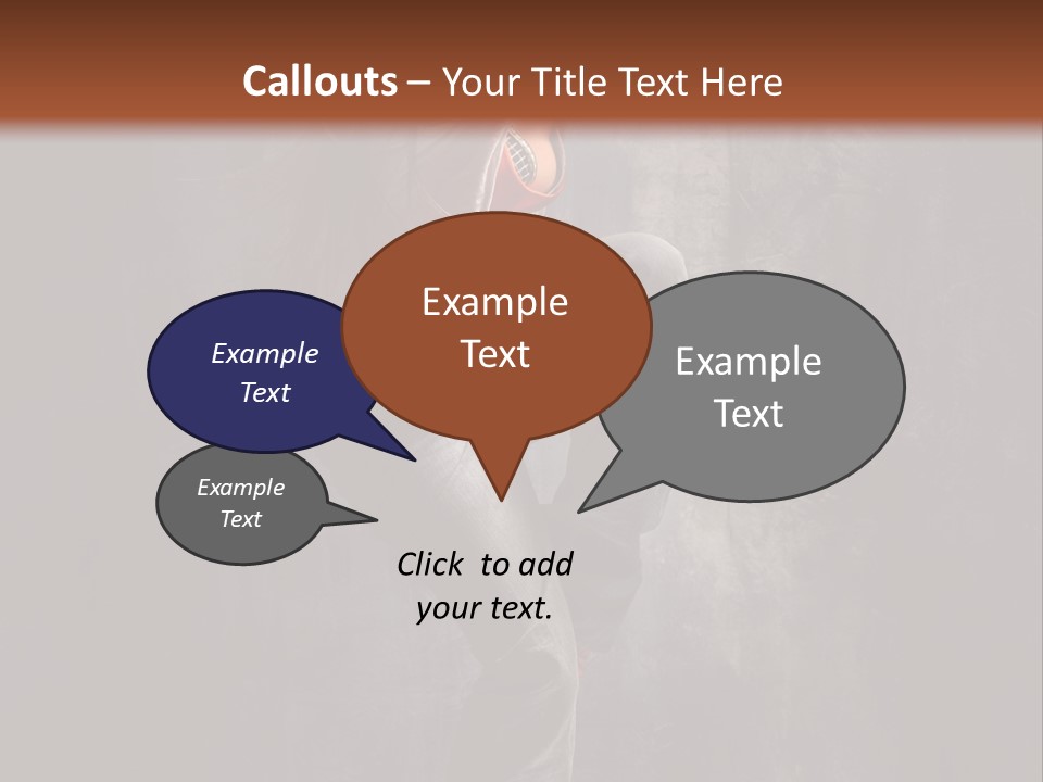 Action Performer Jump PowerPoint Template