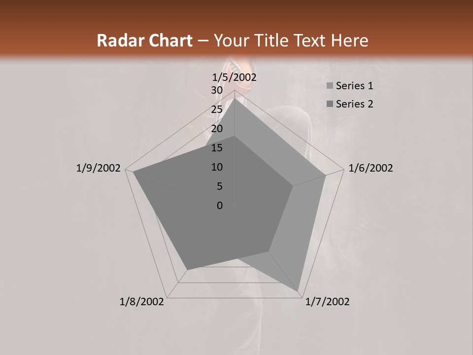 Action Performer Jump PowerPoint Template