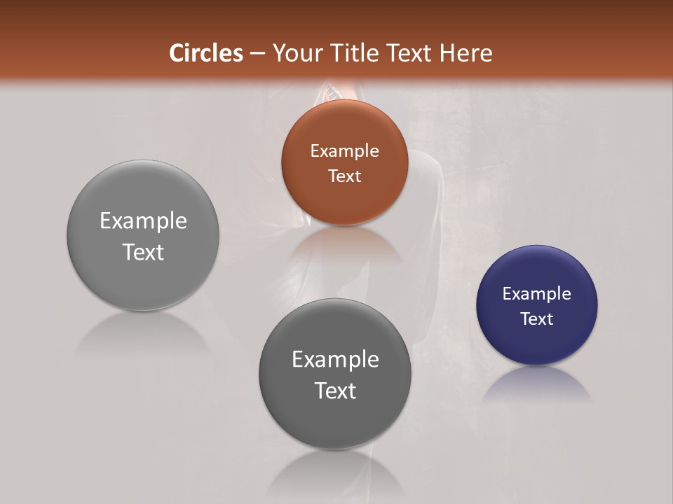 Action Performer Jump PowerPoint Template