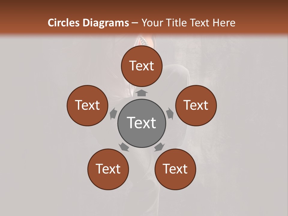 Action Performer Jump PowerPoint Template