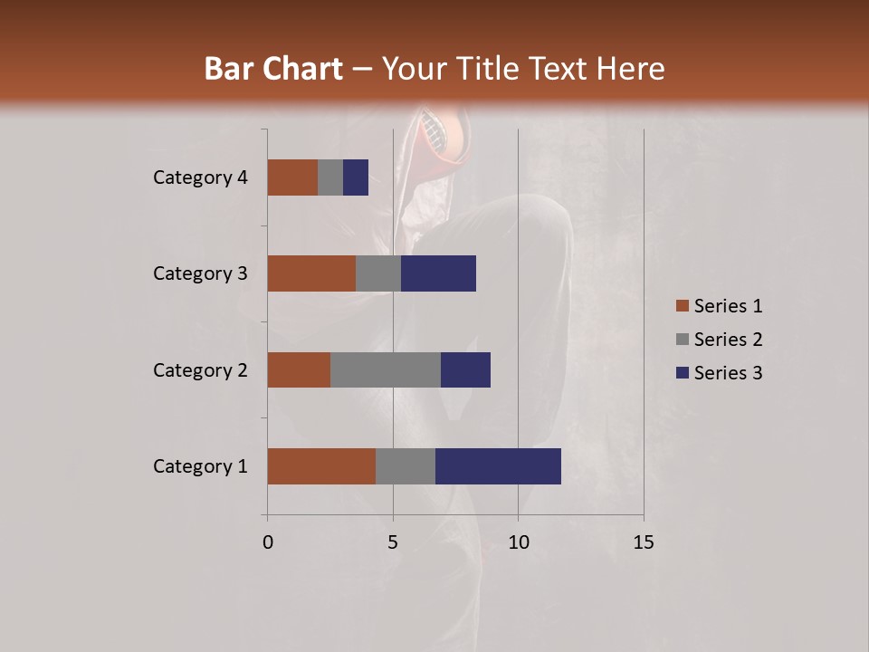 Action Performer Jump PowerPoint Template