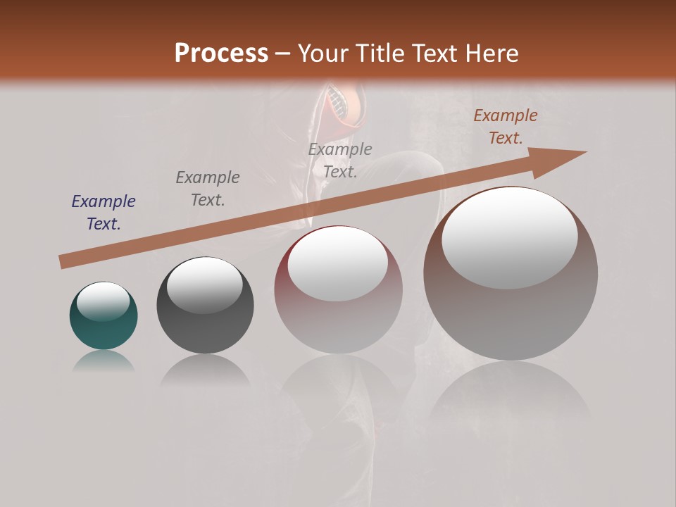 Action Performer Jump PowerPoint Template