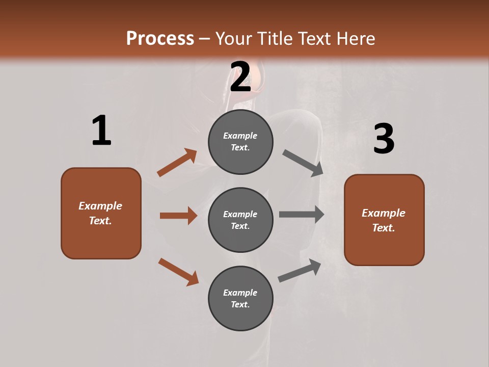 Action Performer Jump PowerPoint Template