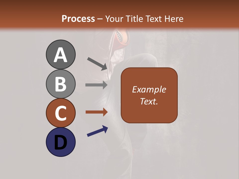 Action Performer Jump PowerPoint Template