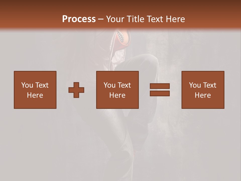 Action Performer Jump PowerPoint Template