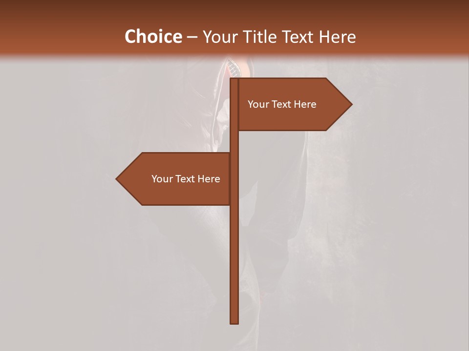 Action Performer Jump PowerPoint Template