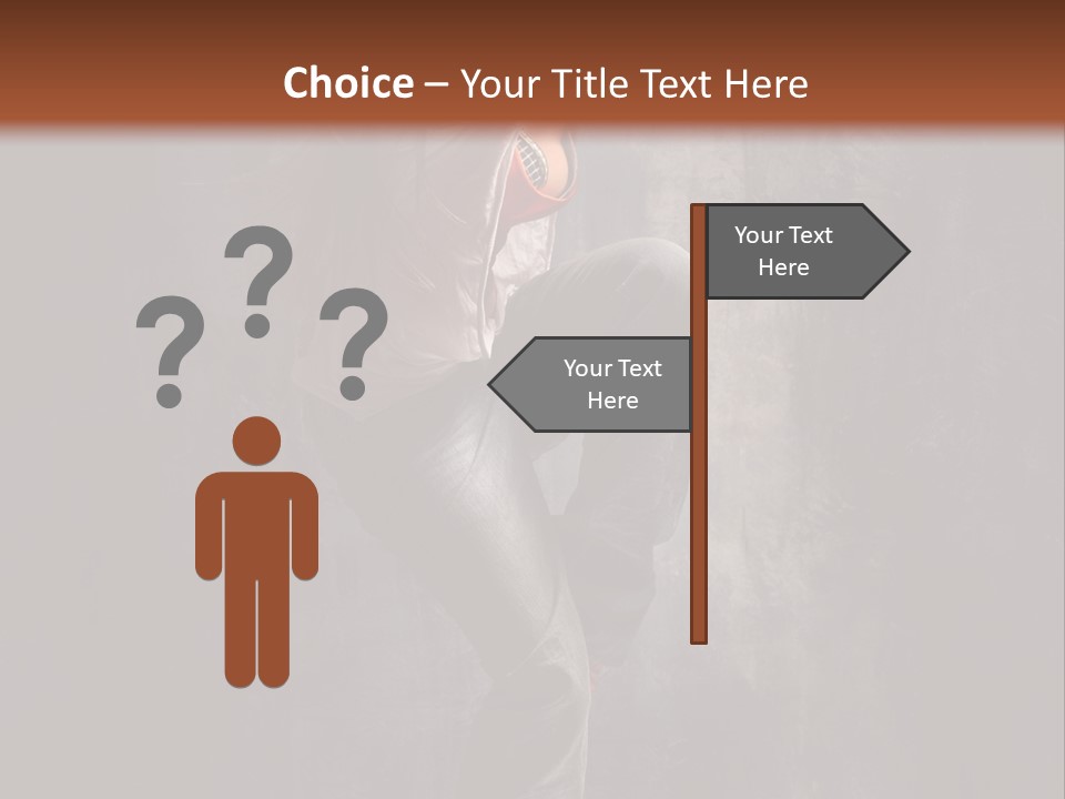Action Performer Jump PowerPoint Template