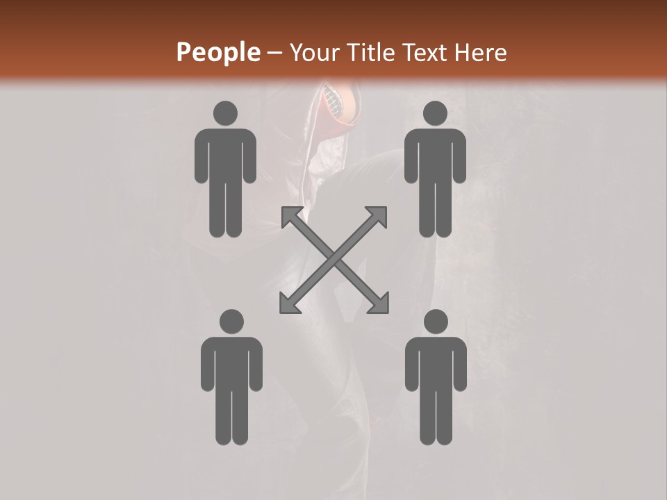 Action Performer Jump PowerPoint Template