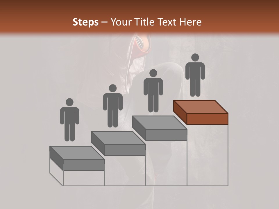 Action Performer Jump PowerPoint Template