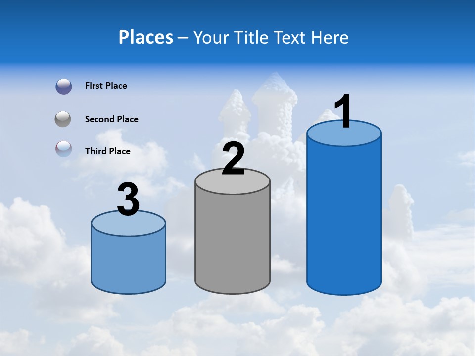 Cloudcastle Castle Clouds PowerPoint Template