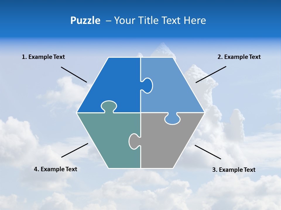 Cloudcastle Castle Clouds PowerPoint Template