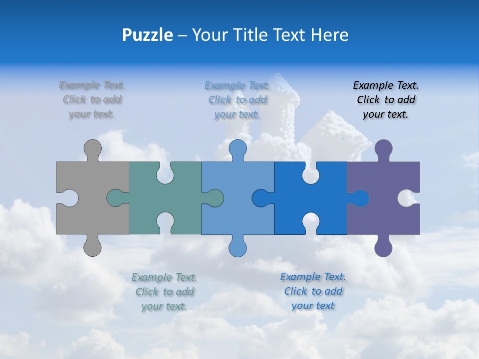 Cloudcastle Castle Clouds PowerPoint Template